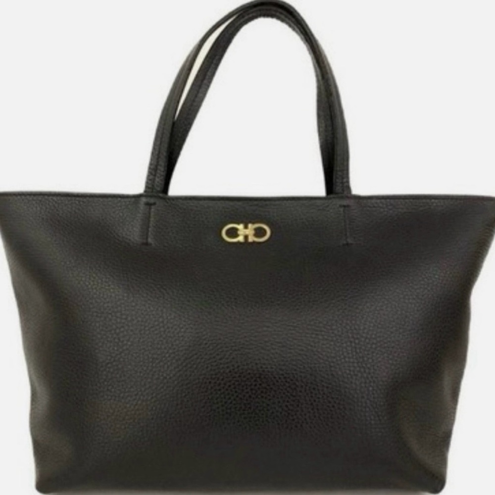 Salvatore Ferragamo - large Leather Tote - made in Italy - excellent condition